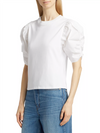 Pleated Puff Sleeve Shirt