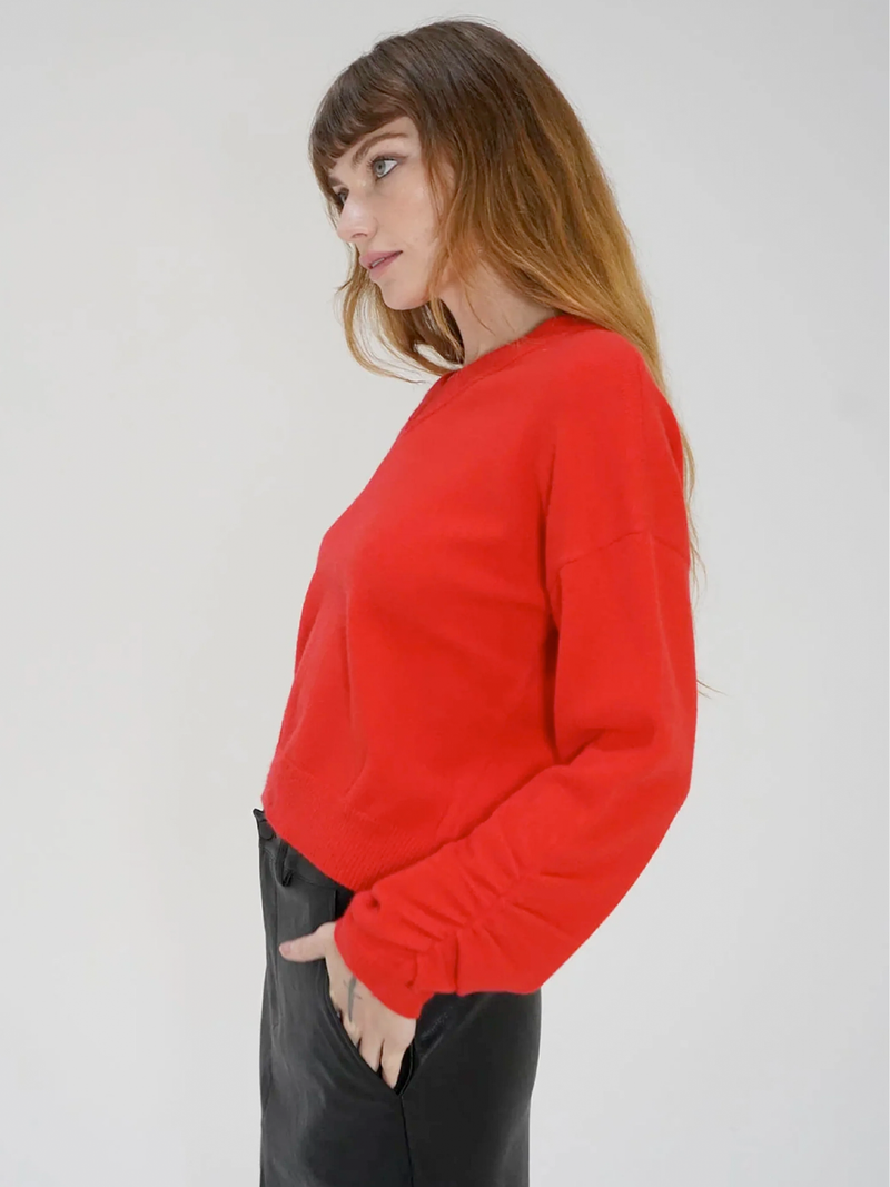 Latigo V Neck Sweater