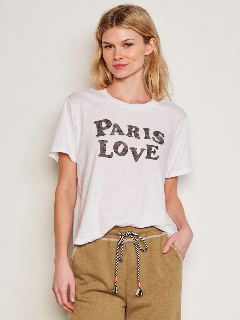 Paris Love Crewneck Tee