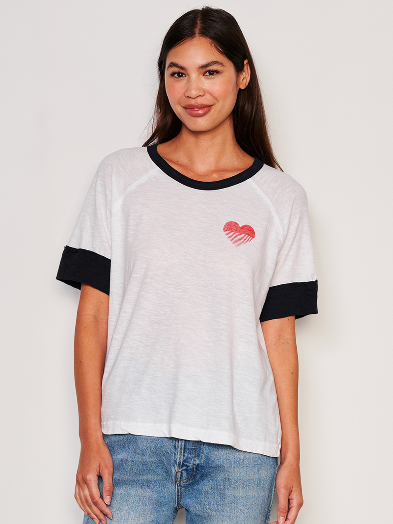 Heart Graphic Boyfriend Tee