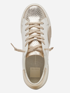 Zina White & Gold Sneakers