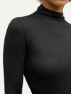 Lurex Turtleneck Top