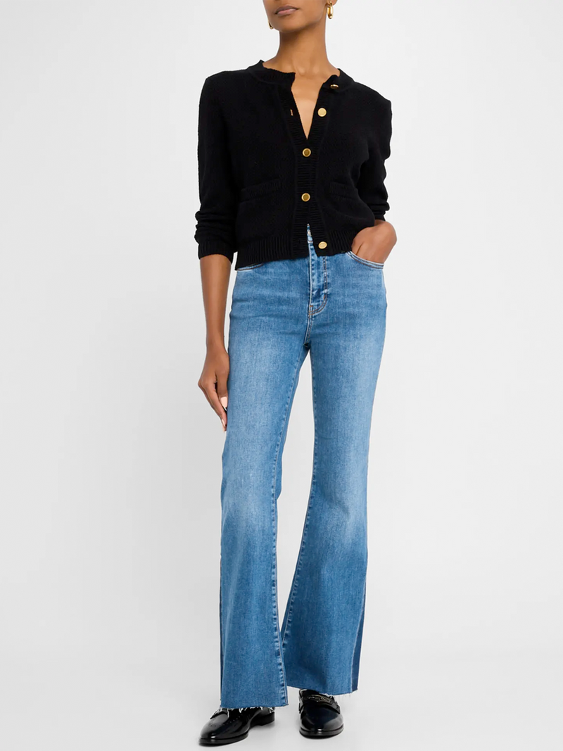 Le Easy Flare Outseam Insert Jeans