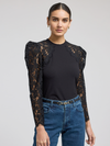 Carlina Lace Combo Top