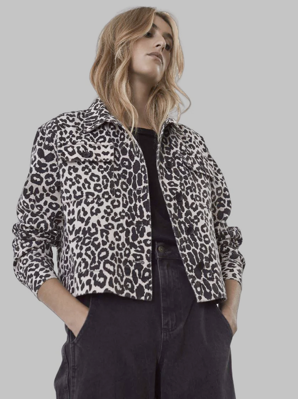 Gino Leopard Jacket