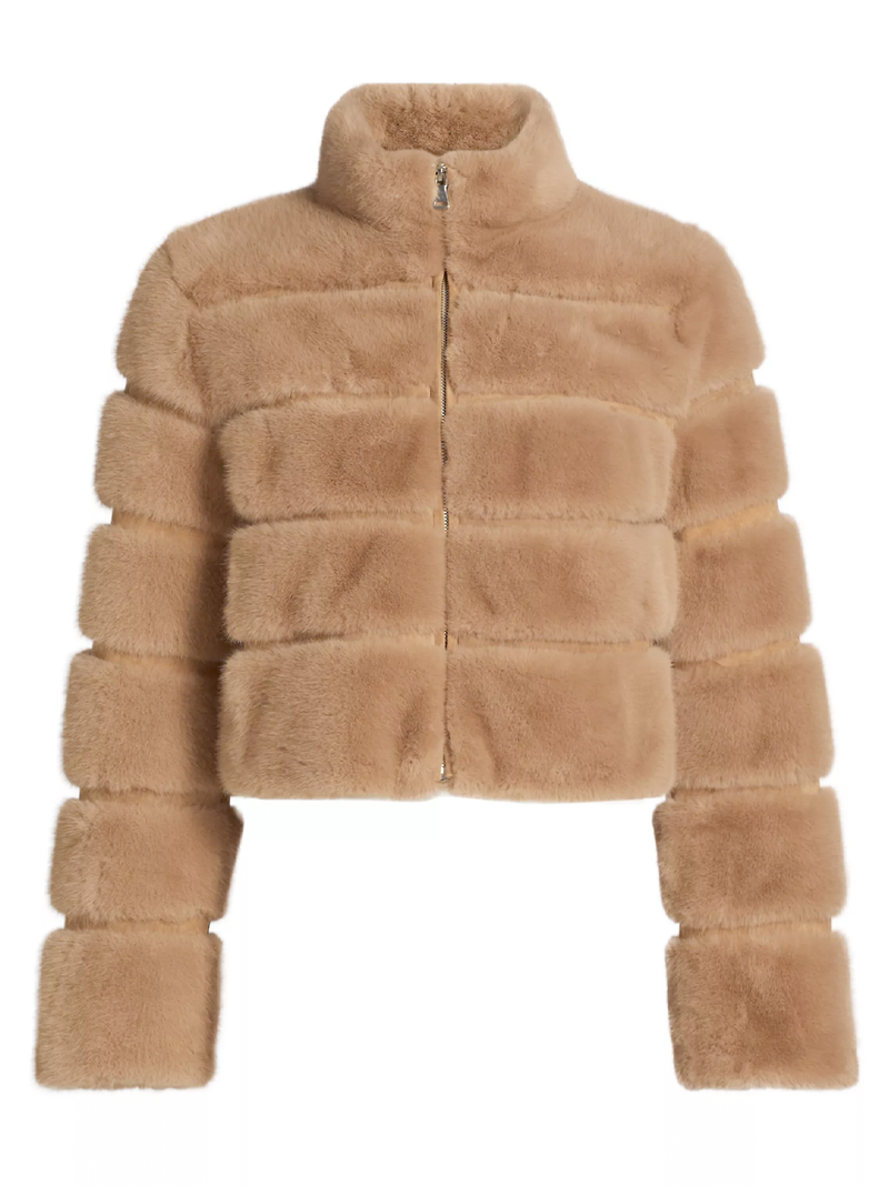 Tala Faux Fur Bomber