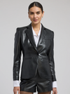 Zella Vegan Leather Blazer